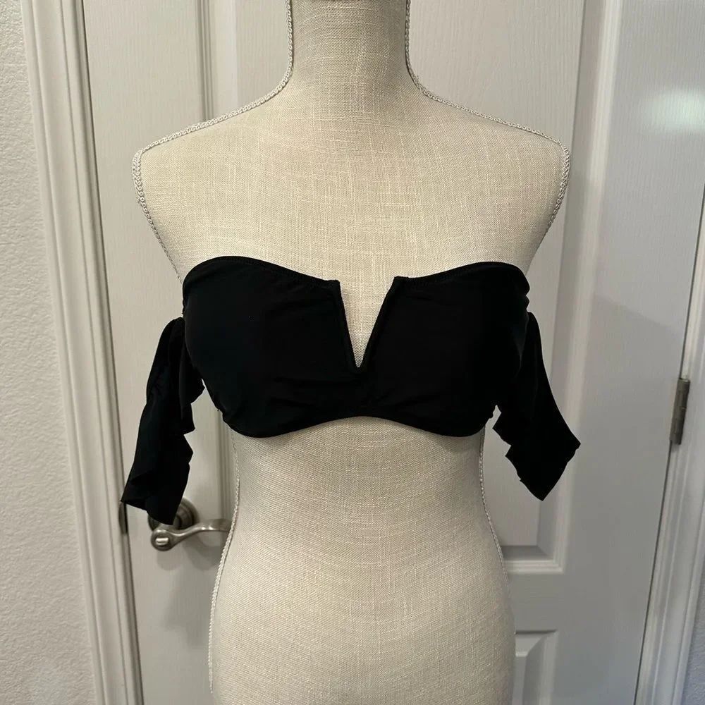 Express black bikini top size L